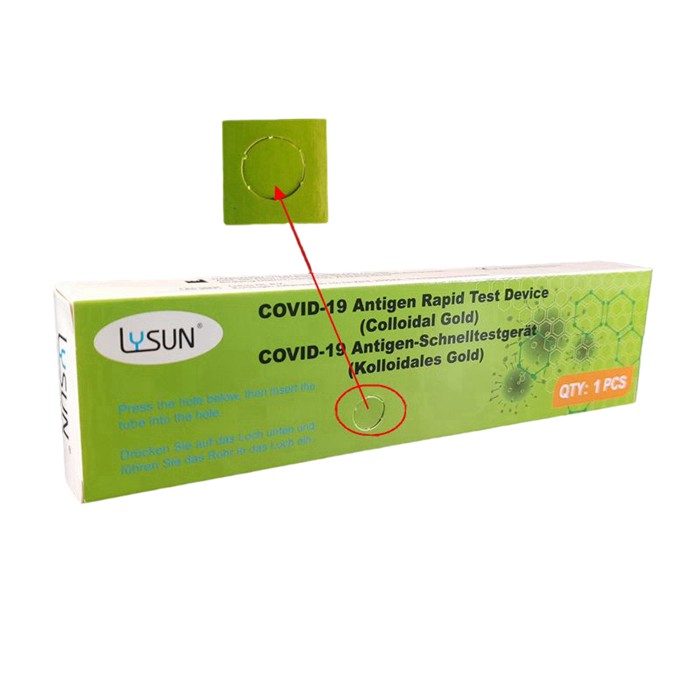 Covid 19 antigén gyorsteszt eszköz