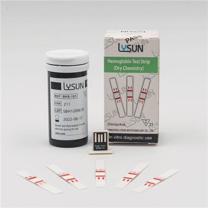 Hemoglobin tesztpapír