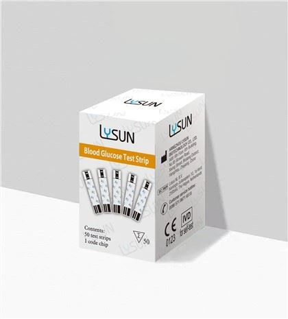 LYSUN EGS{0}} vércukormérő csíkok az intelligens glükózelemző készülékhez