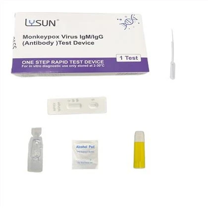 Lysun alacsony árú majomhimlő antitest IgG/IGM tesztkészülék