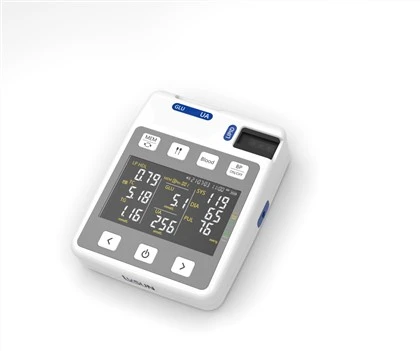 Lysun Portable 4 In1 BP/UA/BL/BG gép többfunkciós analizátor klinika otthoni használatra