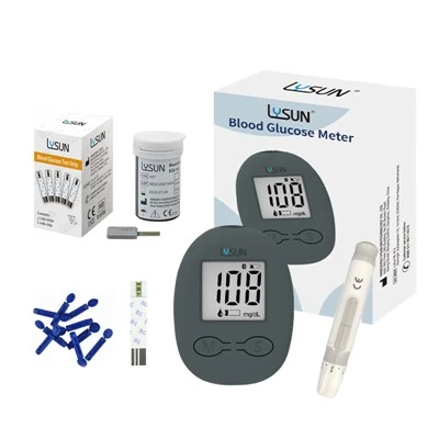 Lysun BGM -103 B olcsó modell hordozható vércukorszint -tesztelés cukormonitor gép cukorbetegséghez